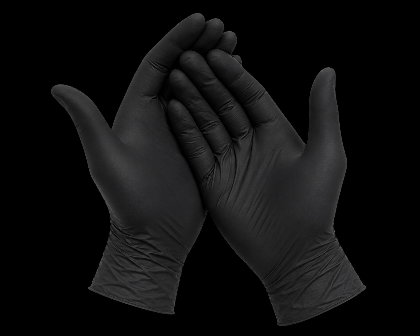 Black Nitrile Gloves